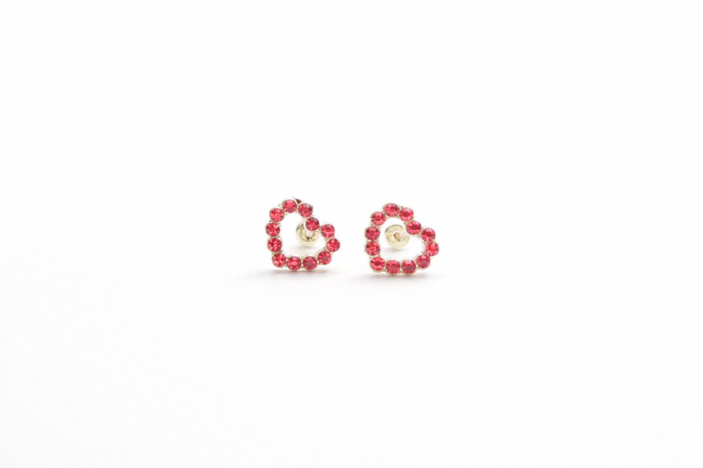 Crystal Spark Kids Screw Back Studs Earring