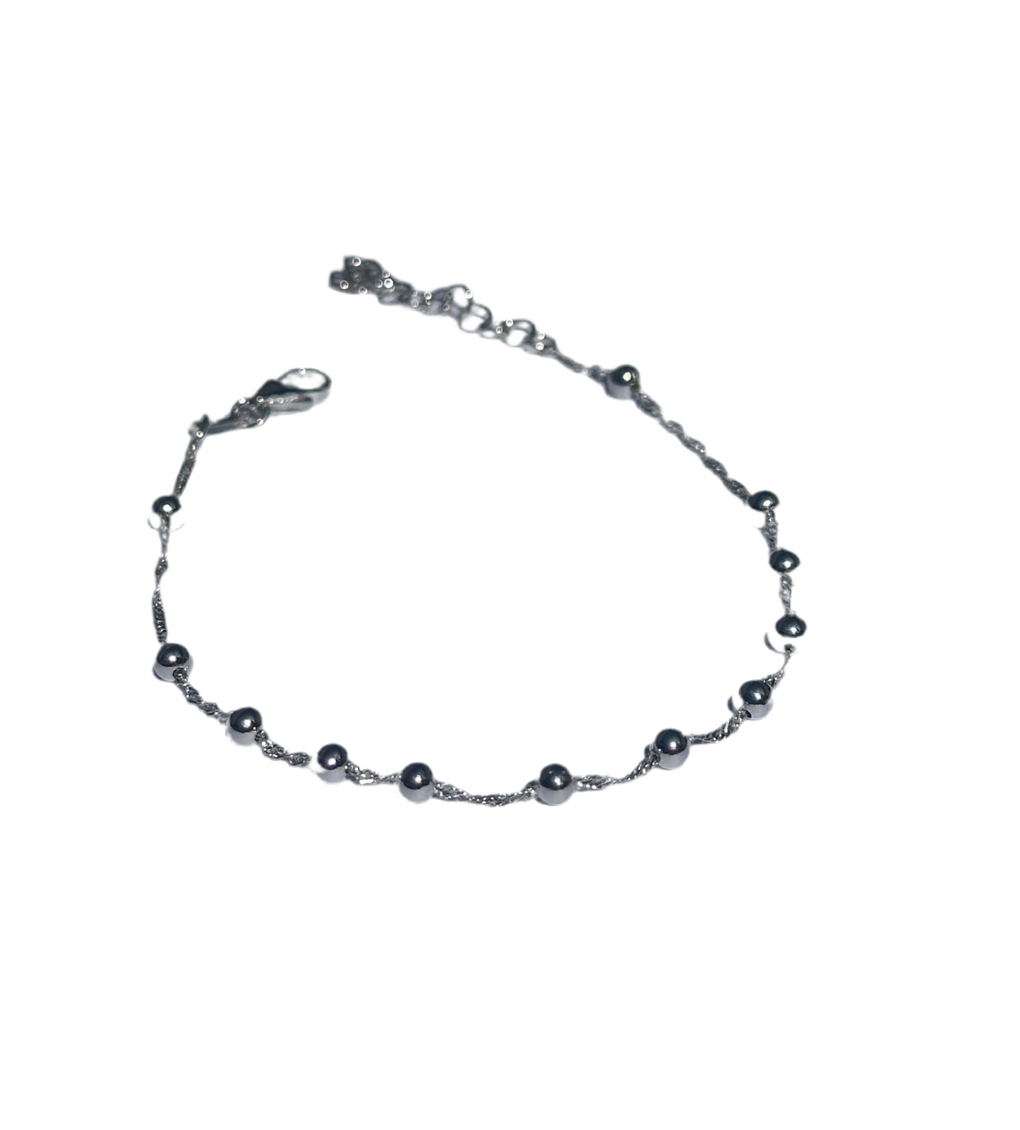 Luxury Link Ball Silver Bracelet