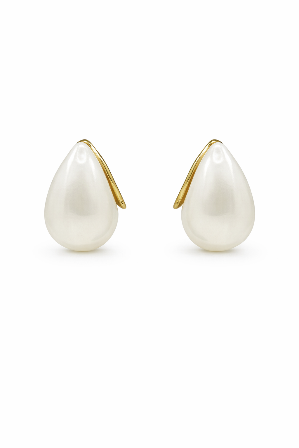 Pearl Tear Drop Earrings