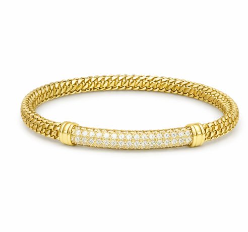 Elegant Bar Rope Chain Bracelet