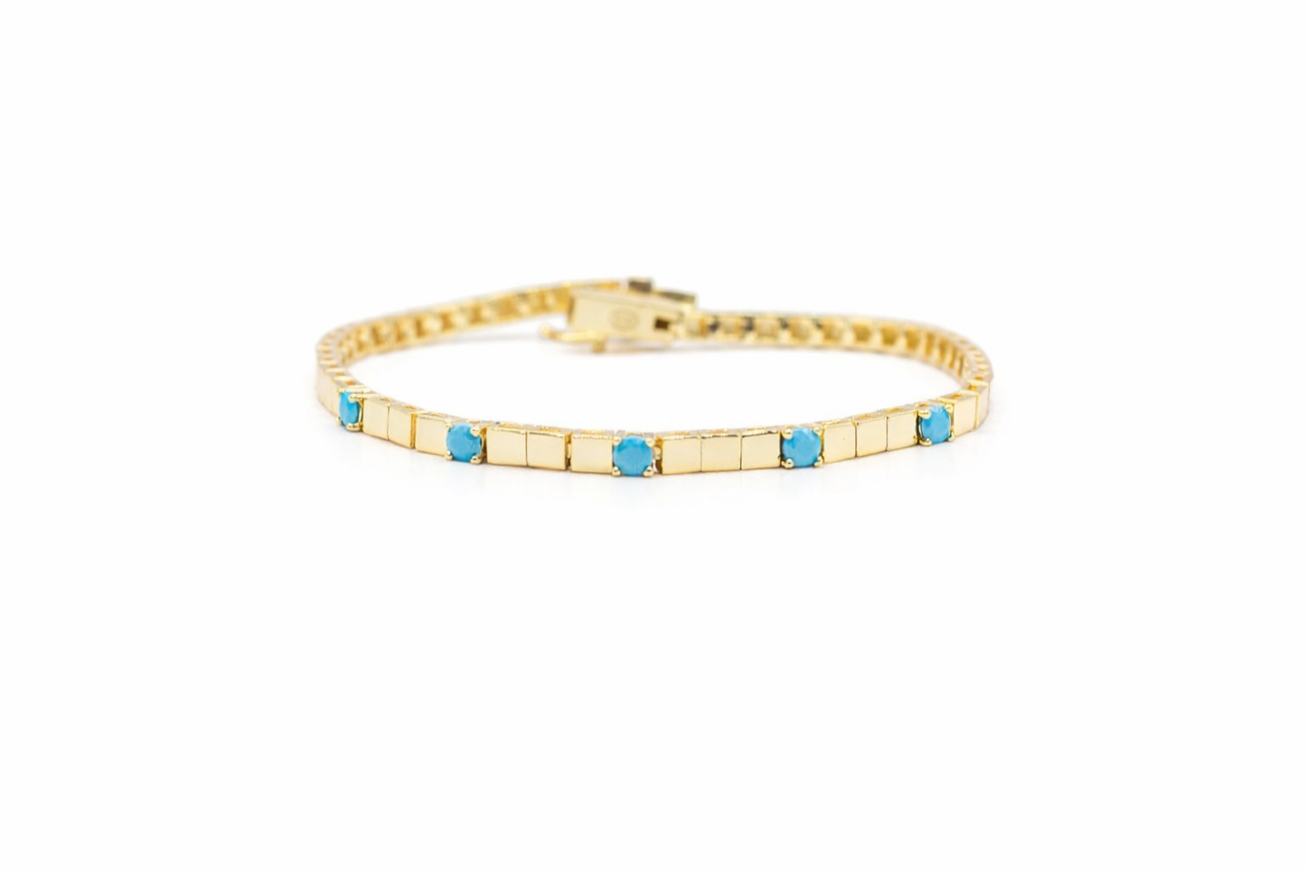 Gold Tennis Bracelet