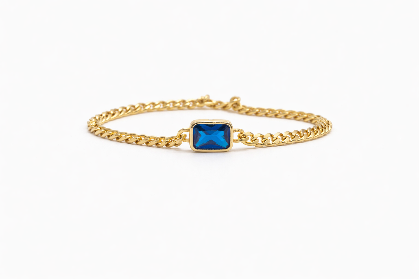 Crystal Sapphire stone Bracelet
