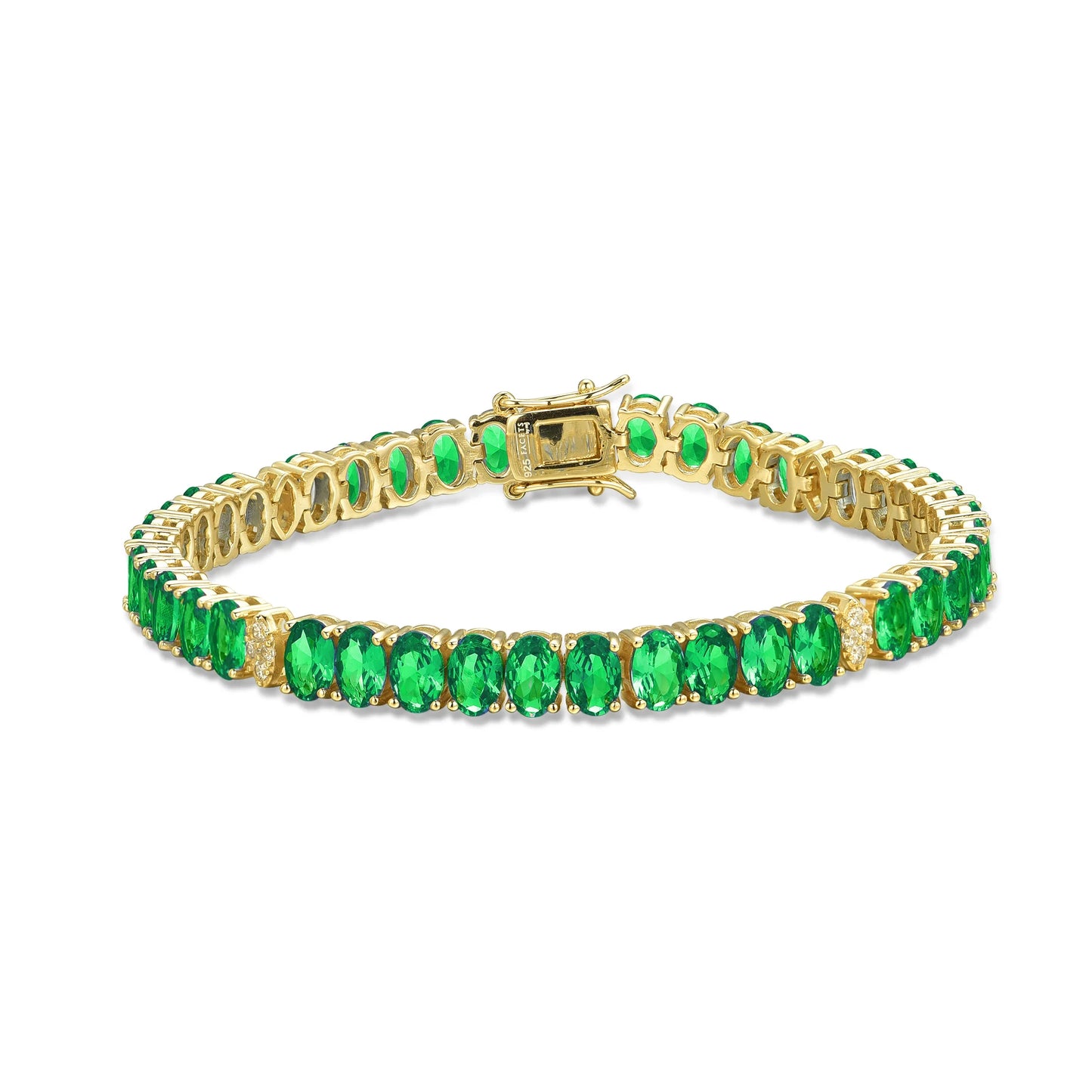 Oval Tennis Bracelet