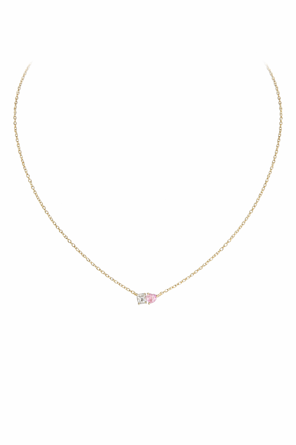 Kids Pink Emerald Heart