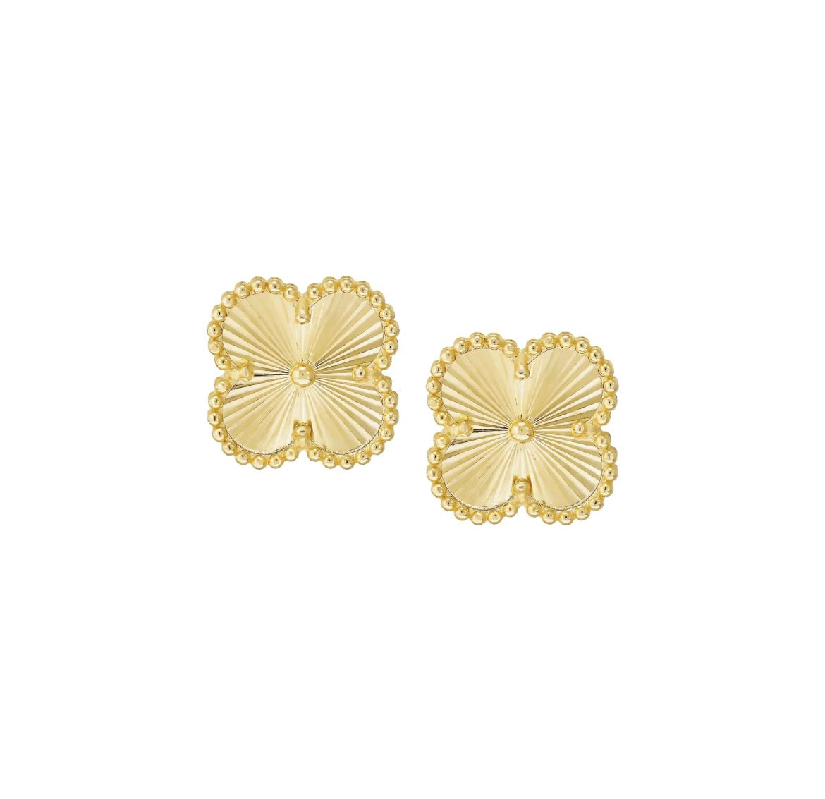 Earrings clover