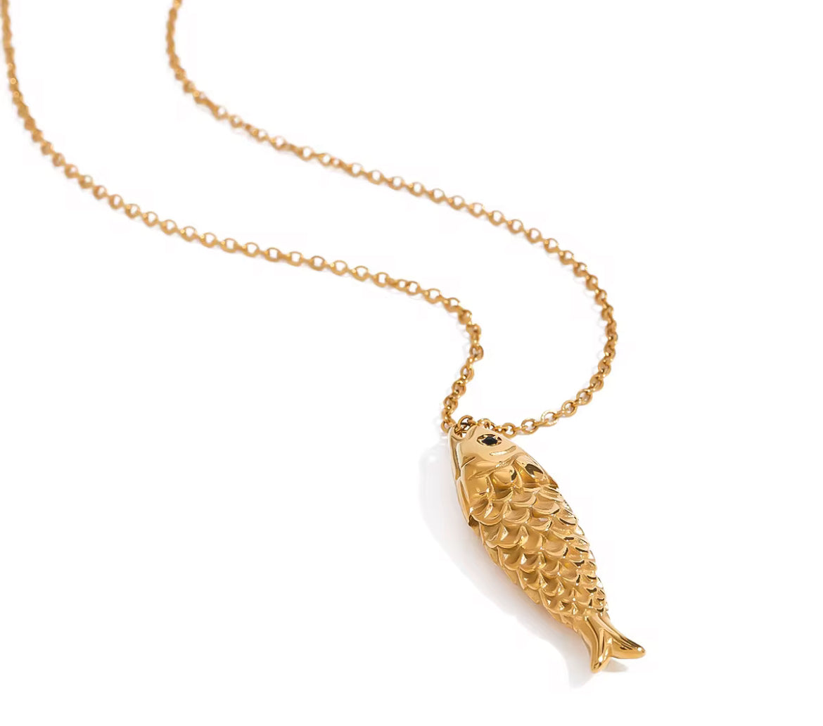 Fish Pendant Necklace