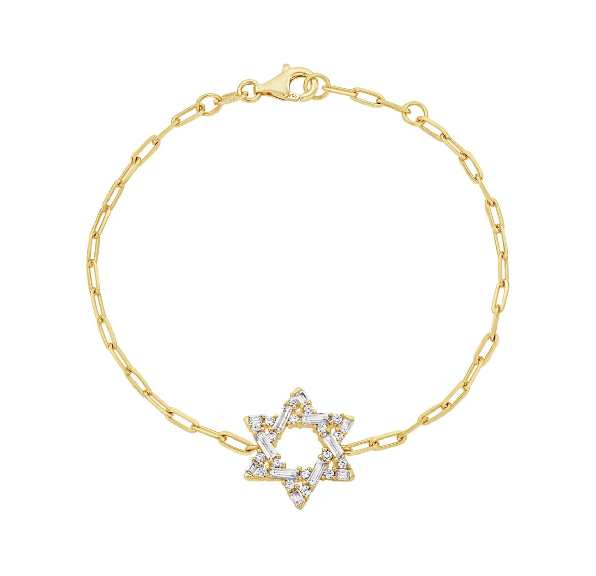 Star Paperclip Bracelet