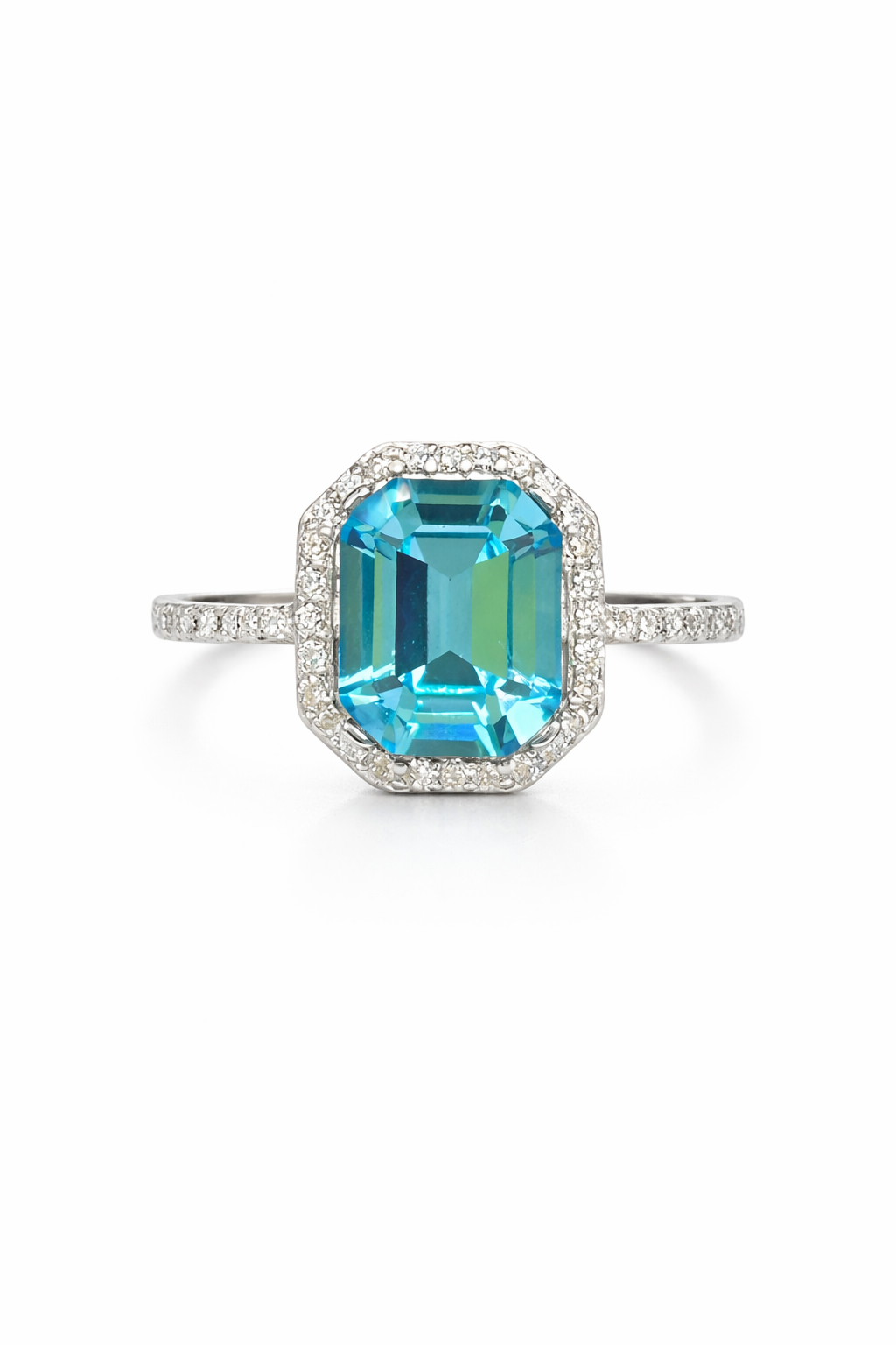 Blue Garnet Ring