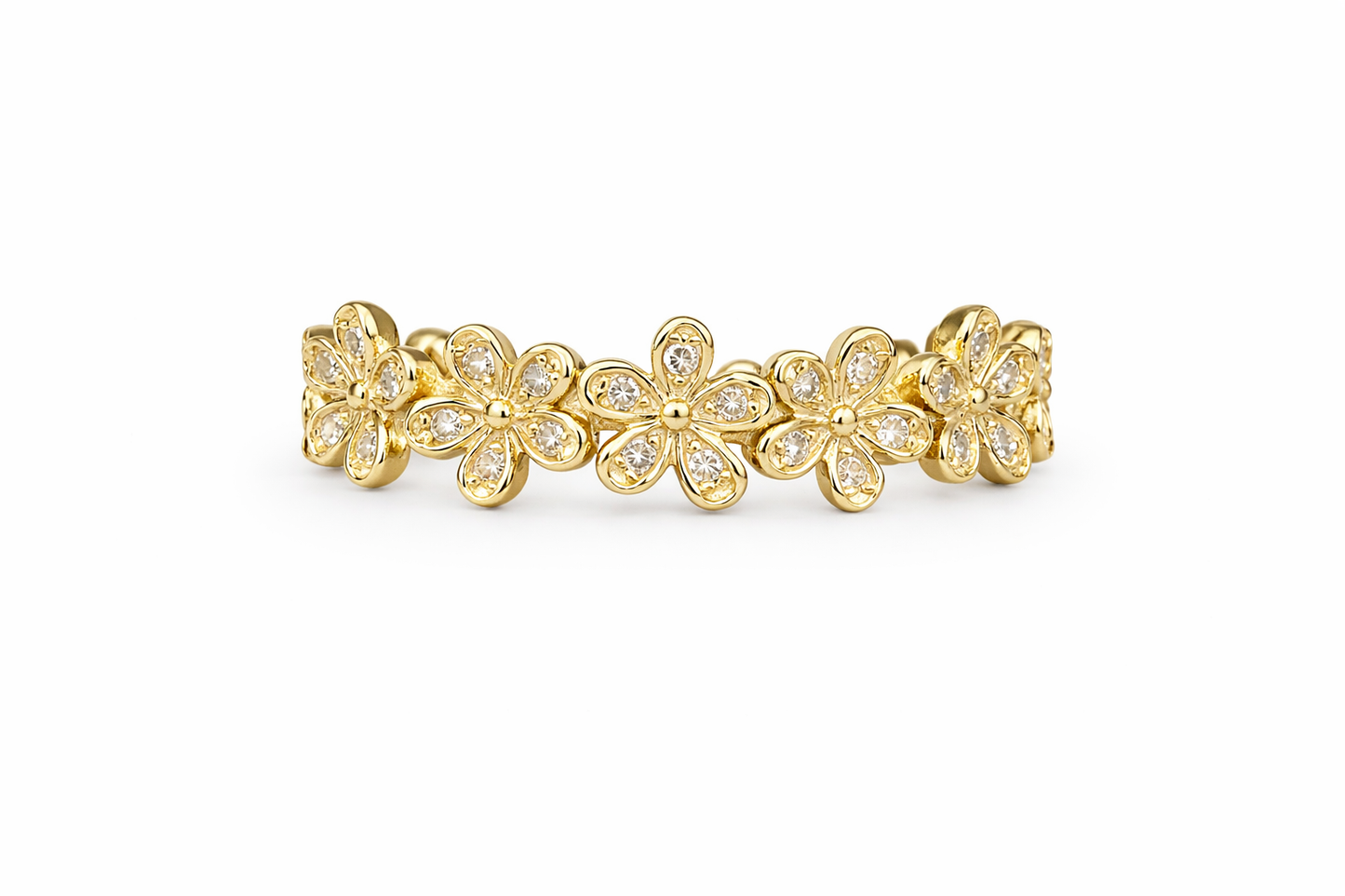 Flower Eternity Ring
