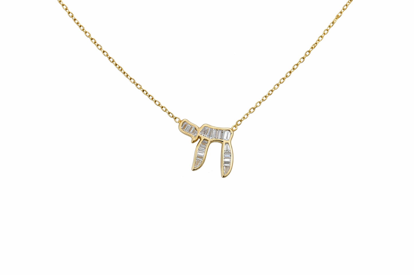 Chai Symbol Pendant Necklace