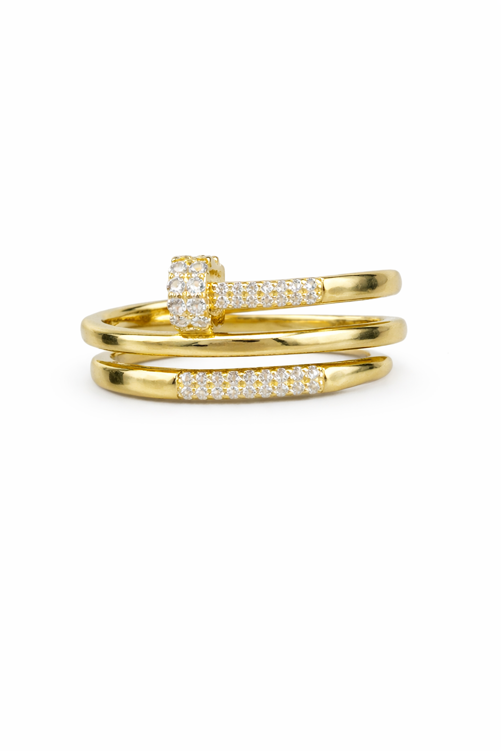 Double Wrap Nail Ring
