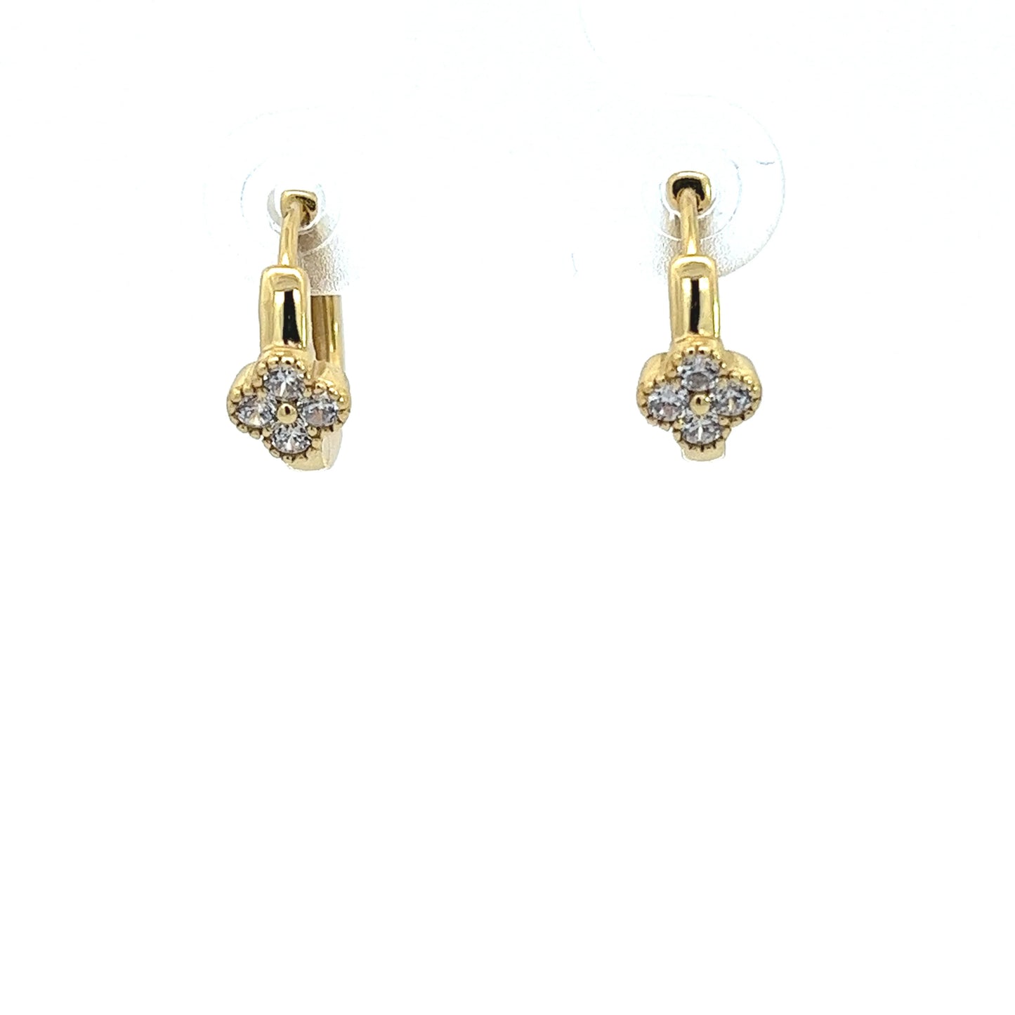 Clover Hoop Earrings