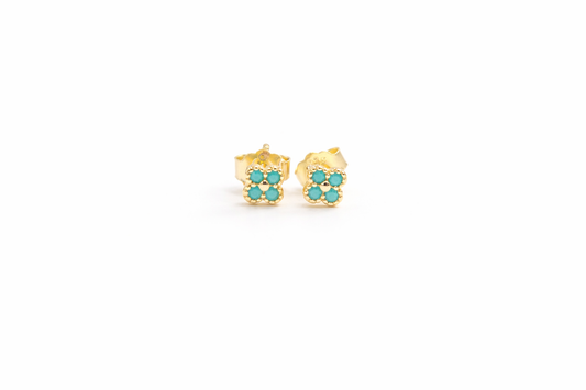 Kids Diamond Clover Earrings