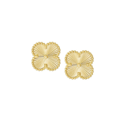 Earrings clover