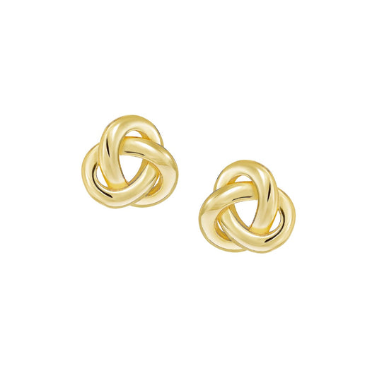 Twisted knot Stud Earrings