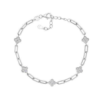 Soft Elegant Clover Bracelet