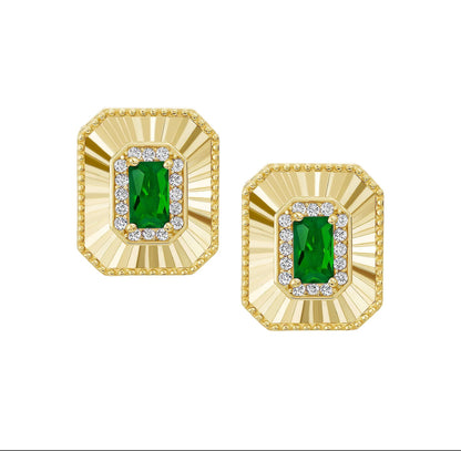 ￼ Rectangle stone stud
