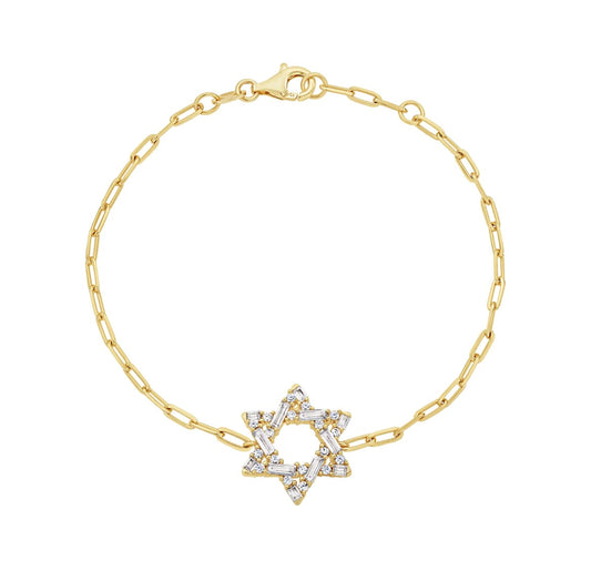 Star Paperclip Bracelet