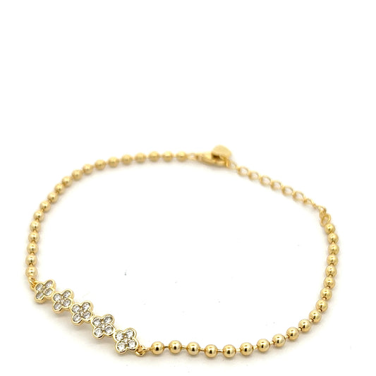 Floral Ball Bracelet