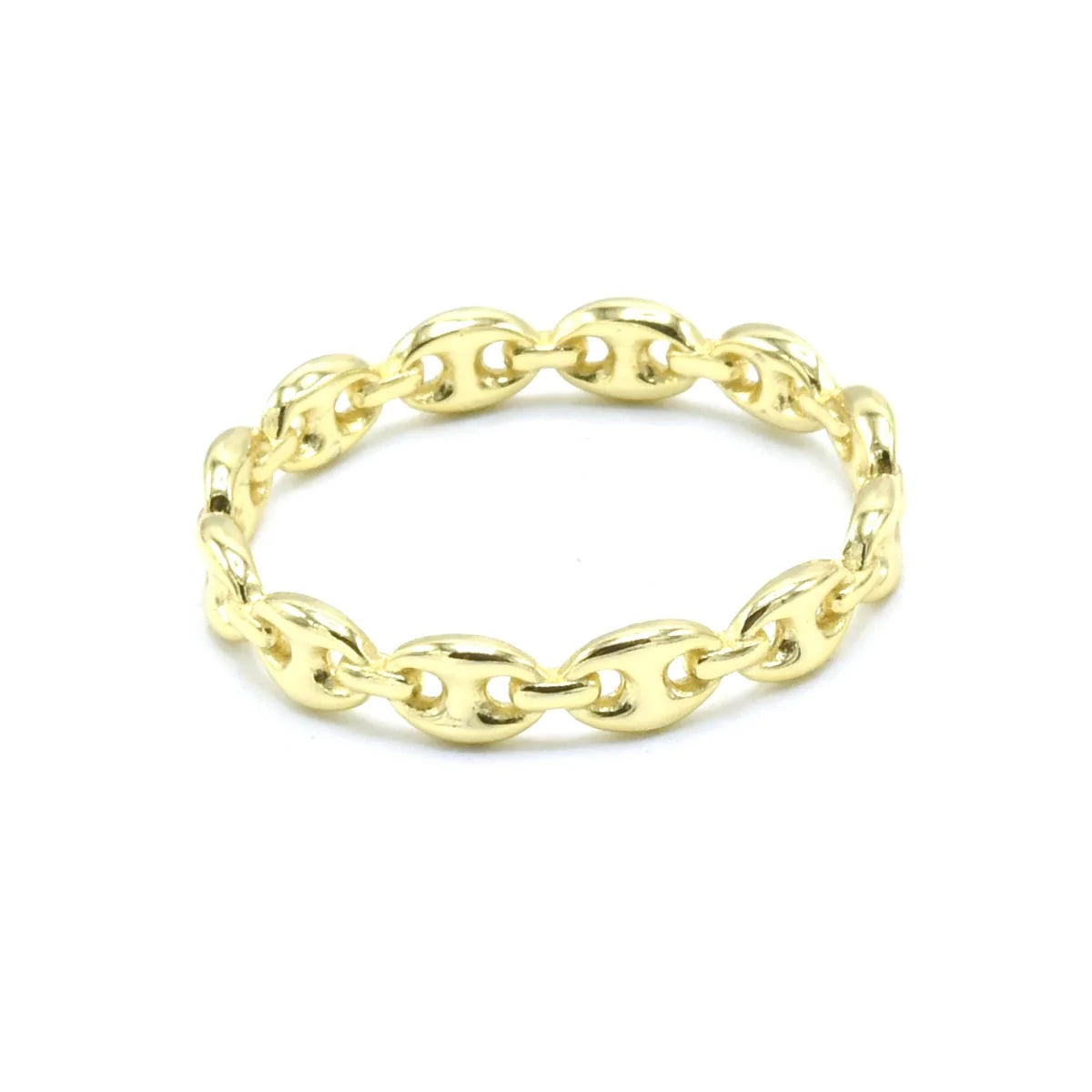 Gold Mariner Link Ring